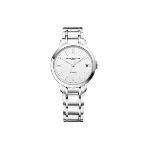 Baume & Mercier Автоматический Механический Movement Женские Часы 34 мм Белые