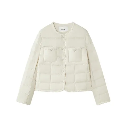 LAUREL Pearl White Women's Down Jackets