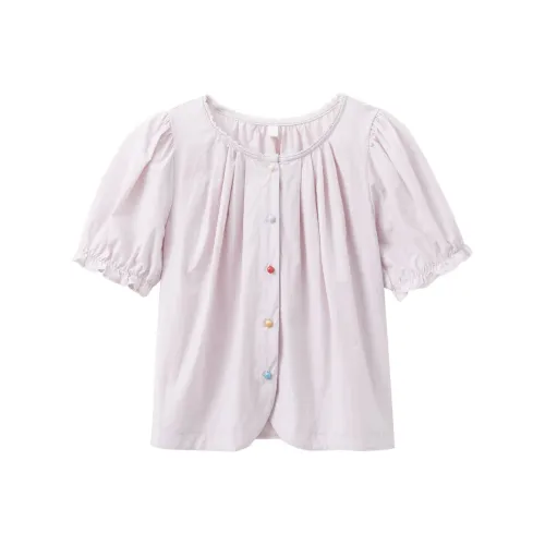 Another alley Розовые Женские Рубашки