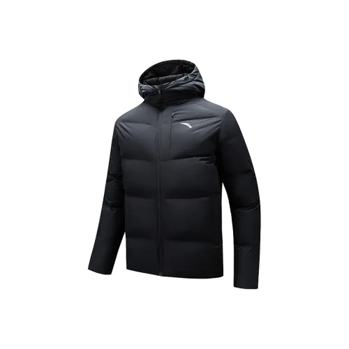 ANTA ZONGXUNXILIE Пуховик Мужской Основной Черный