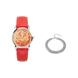 Длинные цветные кварцевые часы