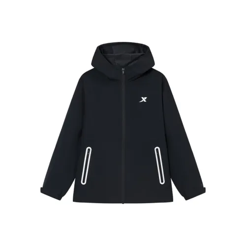 XTEP Тренчкот 100 175 Чисто Черный Детский