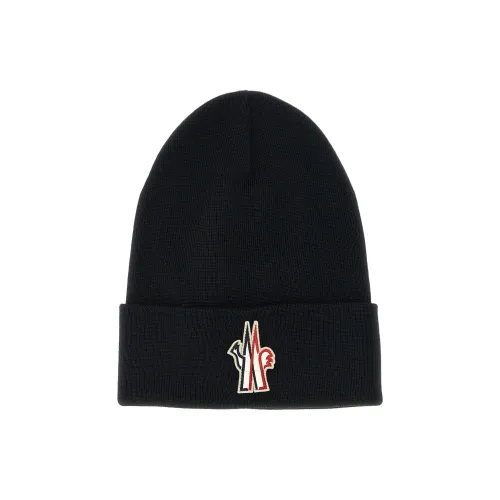 Moncler Новая шерсть Шапки-бини Мужской Черный
