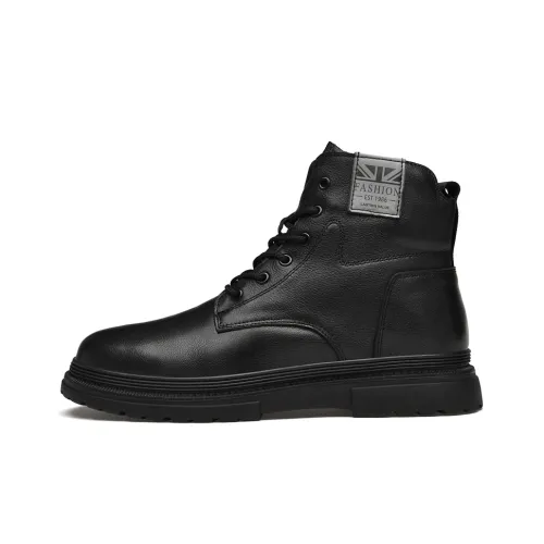 DILIKAN Crew Martin Boot Platform Men's