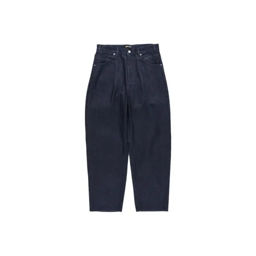 WIND AND SEA FW25 One Tuck Denim Pants Jeans Unisex WIND AND SEA FW25 Один Tuck Деним Брюки Джинсы Унисекс