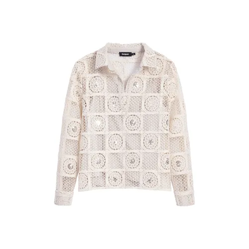Desigual Бежевые Женские Рубашки