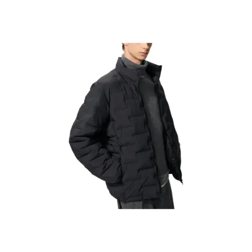 UNIQLO Черный мужской пуховик