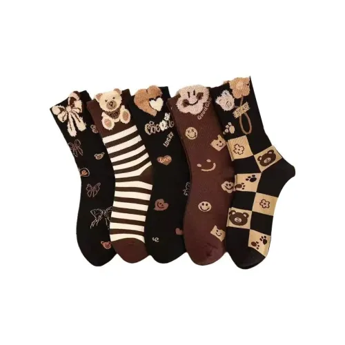 MILING 5 пар женских носков наборы