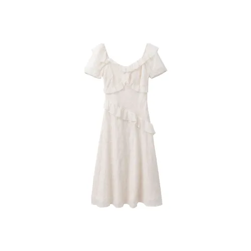 Another Alley Короткий рукав Платье Женское