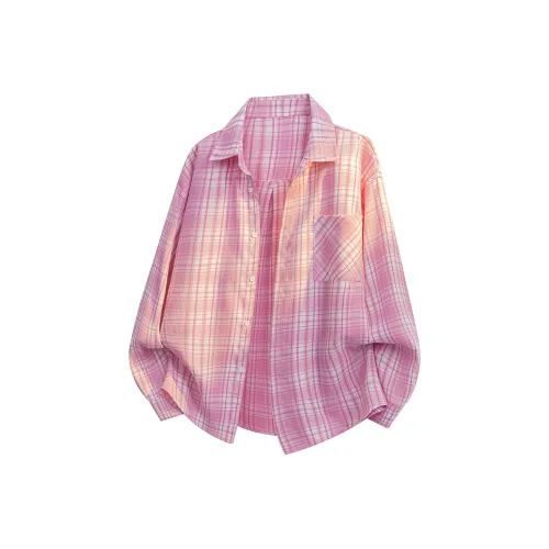 PRBLMS Розовый Унисекс Рубашки