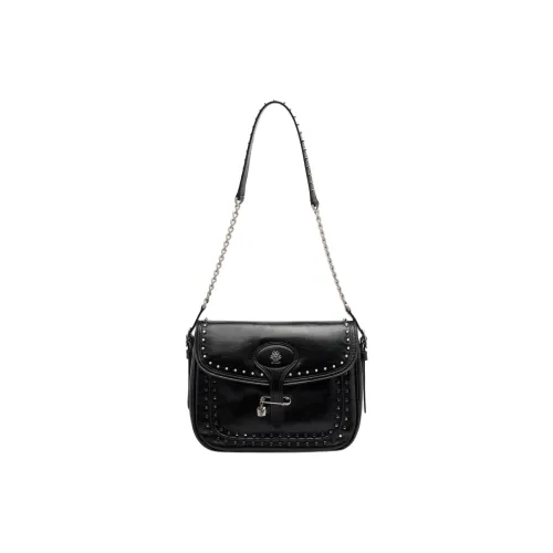 BALLY Beckett Коровья кожа Сумка через плечо Стандартная Женская Черная