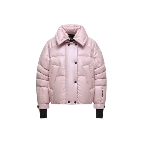 Moncler Ярко-розовый Женские Пуховики