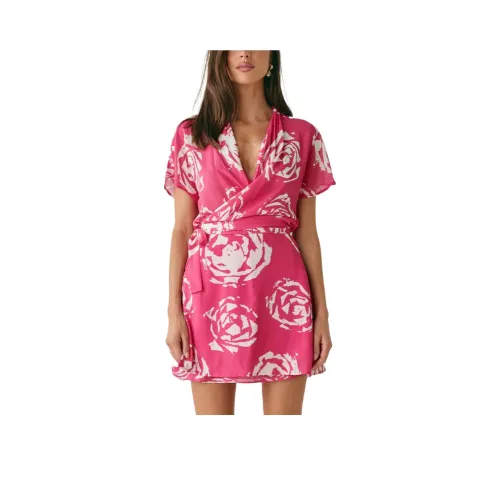 VRG GRL Короткий рукав Платье Женское