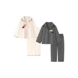 Черный комплект для мужчин с щенком