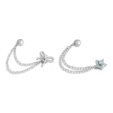 Магнитный, цепь, 1 пара (бант + пятиконечная звезда)