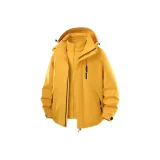 Золотистый лист, желтый (3 в 1, с подкладкой)