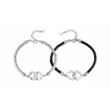 Сцепленный браслет для пары