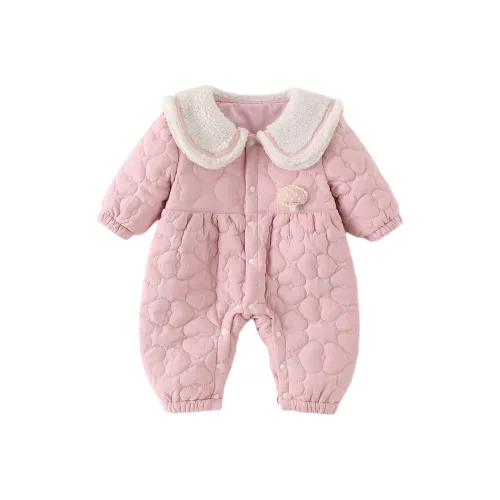 XiaoJinBu Розовый Малыш Комбинезоны Ползунки
