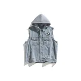 Винтажный синий (улучшенный с капюшоном)