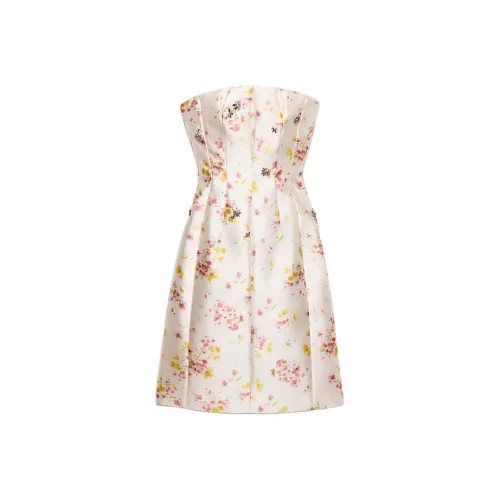 PRADA Многоцветный Бегония Женские Платья без рукавов
