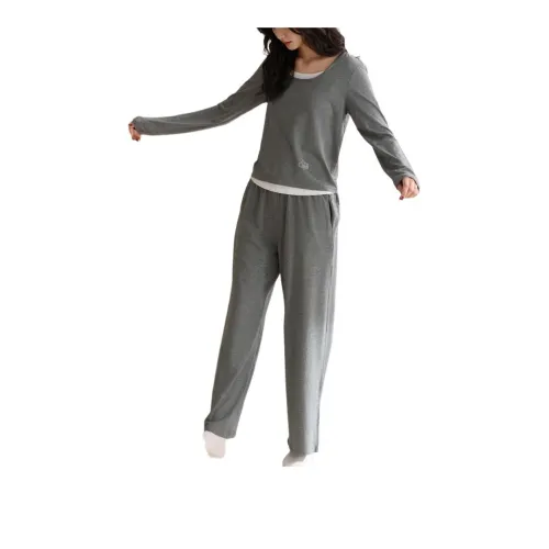 Cotton Gene Серый Женские Ночные сорочки