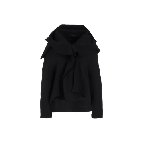 Yohji Yamamoto Y'S FW25 MILD JERSERY Комбинированная куртка с капюшоном Куртки и пальто Женские