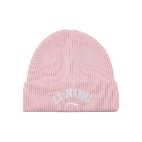 Подкладка из хлопка шапки-бини детский розовый