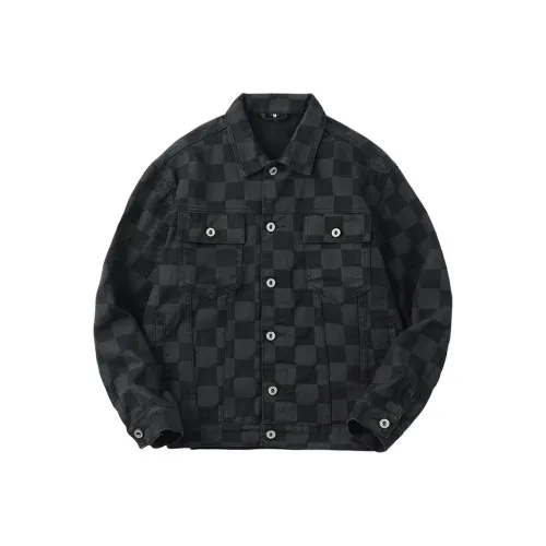 Azvk TBK2259 Черный Унисекс Джинсовые куртки