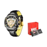 M-6005VBB-1 Железный человек [Автоматический механический механизм, водонепроницаемый, ремешок]