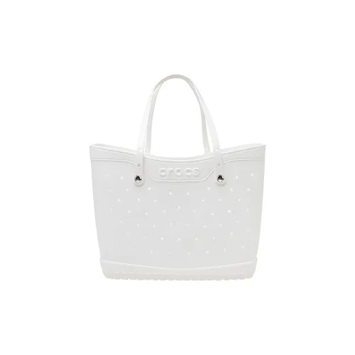 Crocs ЭВА Тоут Сумка Сумка для покупок Сумка среднего размера Women's White