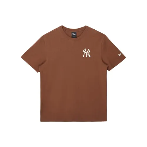 New Era Коричневый Унисекс T-рубашки