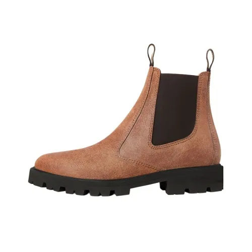 CELINE Короткий Челси Женские Седло Коричневый