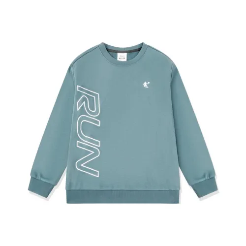 QIAODAN Лунно-серый Синий Kids Свитшоты