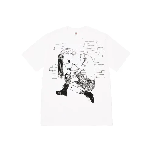Supreme x Y's by Yohji Yamamoto FW25 WEEK3 Thinker Tee T-Shirt Рубашка Унисекс