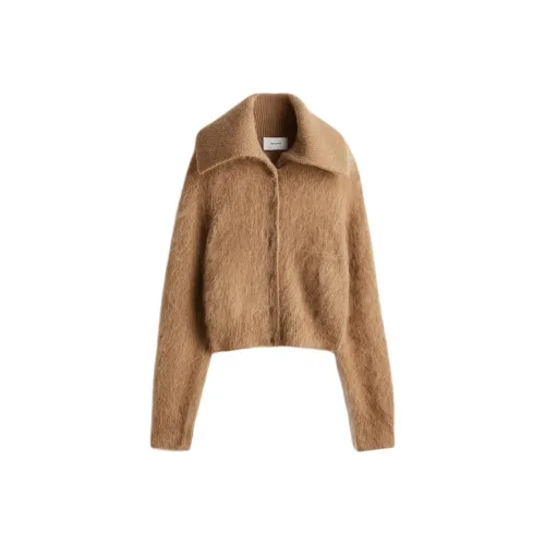 H M Темный бежевый женский трикотаж