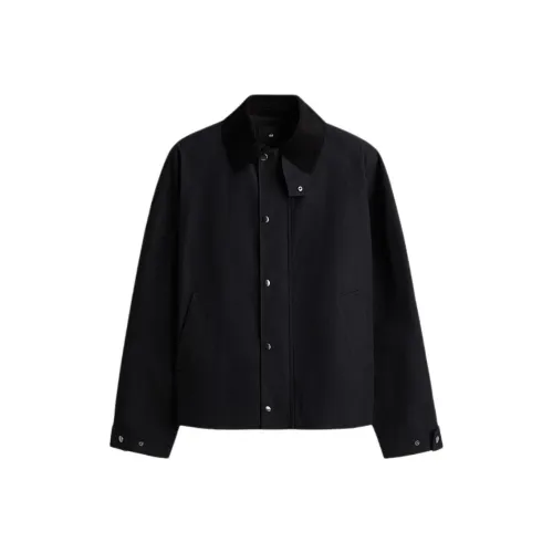 H M Черные Мужские Куртки