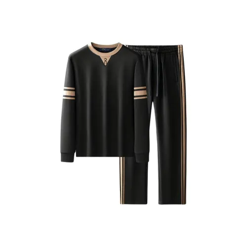 SLLAVIF Мужские Спортивные костюмы с толстовкой