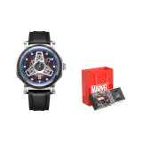 M-6031SBS Captain America [Автоматический механический механизм, Водонепроницаемый, Резиновая лента, Календарь]