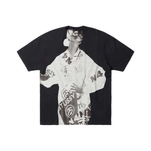 Stussy FW25 Париж Т-рубашка Унисекс