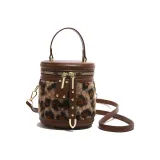 Кофейный леопард принт