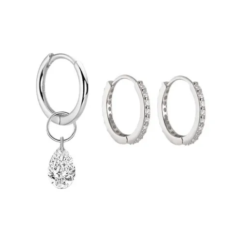 SUYG Alloy Stud Earrings Women's Packaging Box+Shopping Bag