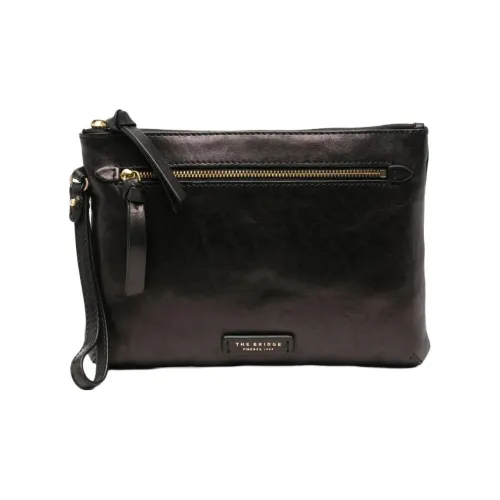 THE BRIDGE Кожа Клатч Женские Черный