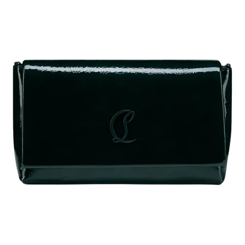 CL Loubi Телячья кожа Сумка через плечо Большая Женская Зеленая