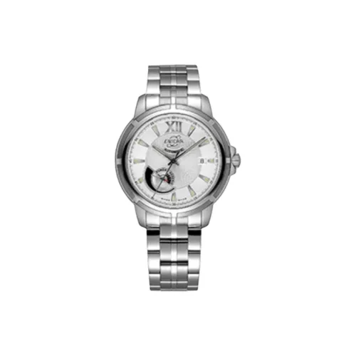 ENICAR Автоматический Механический Механизм Мужские Часы 39 мм Белый