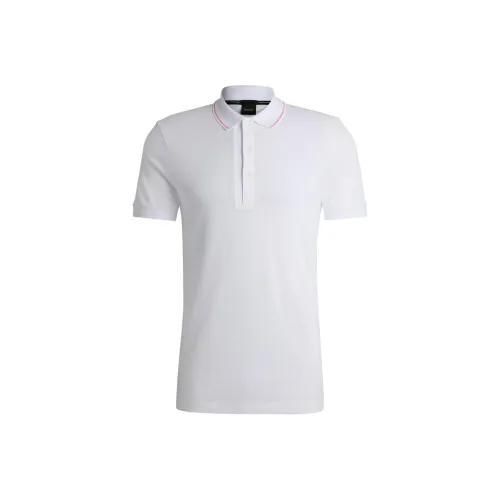 Hugo Boss Поло Мужское Белое