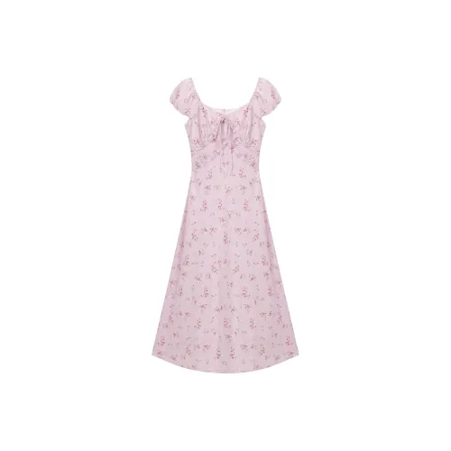 Another Alley Короткий рукав Платье Женское