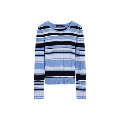 Desigual Черный Баскетбол Полосы Женские Трикотаж