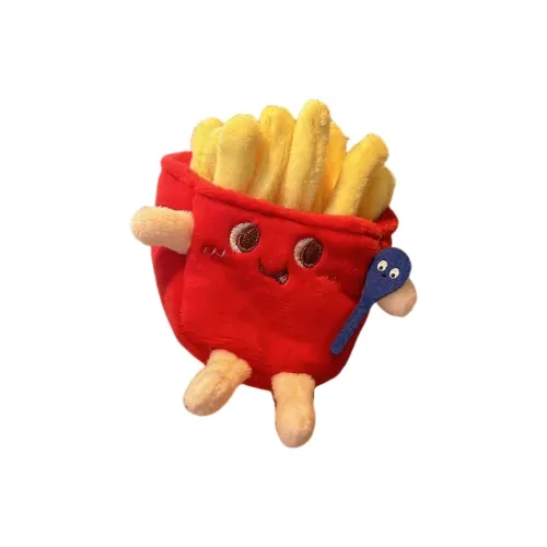 MEIGEHAI Мультяшный Картофель фри Гамбургер Тост Кукла Подвеска 9 см Высота