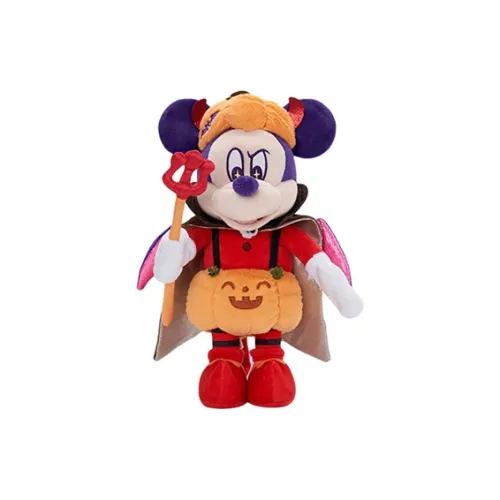 Disney x DISNEYLAND 2025 Halloween Mickey Mouse и Friends Collection Куклы Плюшевая кукла 22,5 см Рекомендуемый рост Шанхайский Дисней