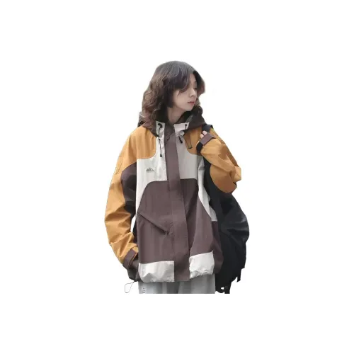 ZCDECO Желтый Унисекс Куртки